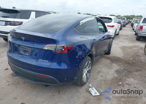 2023 Tesla Model Y Awd/Long Range Dual Motor All-Wheel Drive from USA, damaged, VIN 7SAYGAEE4PF757734